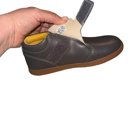 LIVIE & LUCA Maestro Gray Boots ankle boots Size 13 new in box Velcro strap - Picture 8 of 11